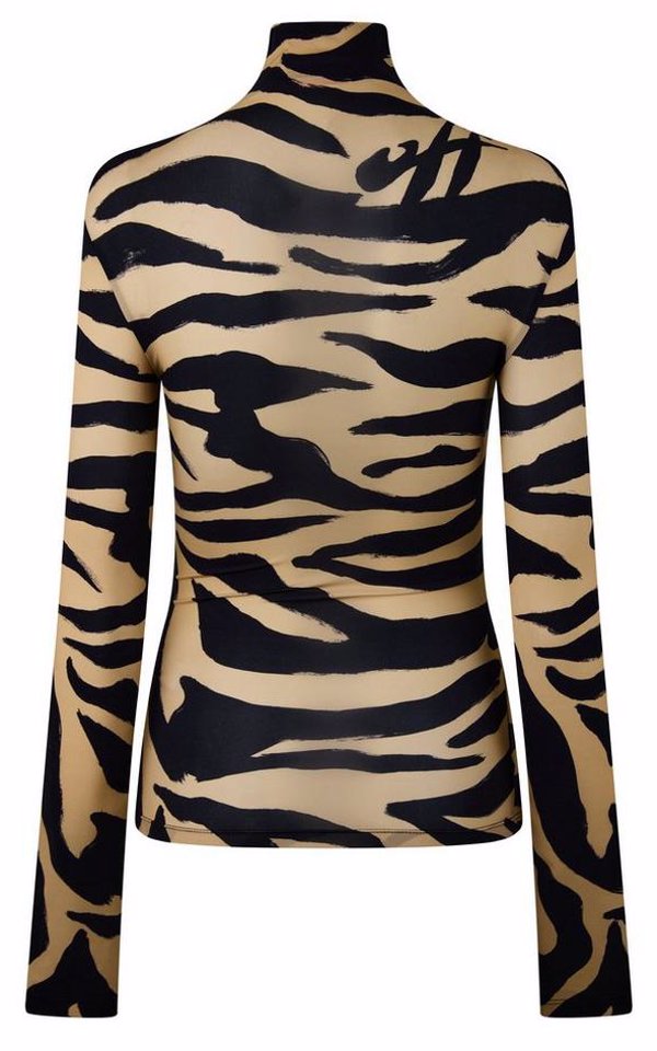 OFF WHITE Women's Zebra Turtle Neck